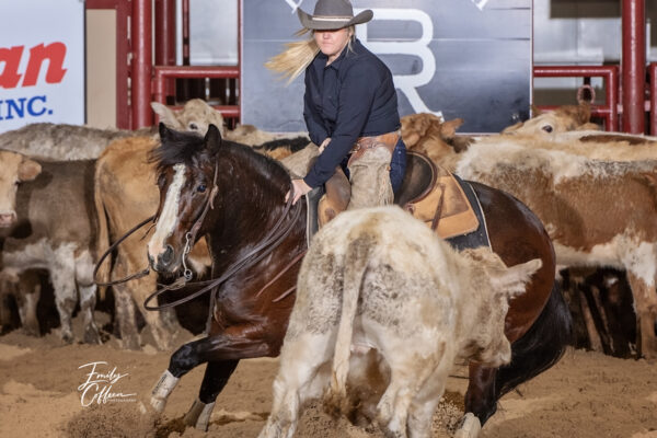 $75,000 Amateur Jesseca Crawford on Bruce Almightee, owned by Alan D Crawford