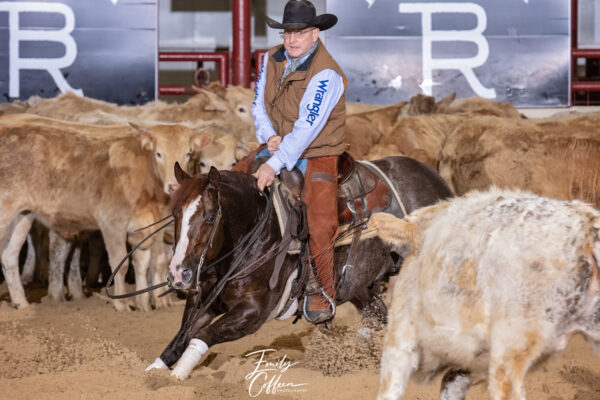 Open Russ Westfall on Just Rebelling, owned by Jerry and Suzanna Rava