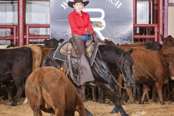 $5,000 NNP Sherry Wolfenbarger on Black Boonie, owned by C Wolf Ranch LLC