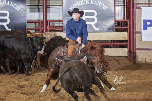 Open Brandon Westfall on Spookys Honey Badger, owned by KT Ranch