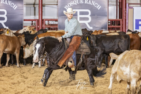 $5,000 Novice Lance Cooper on Secretsarising, owned by Fults Ranch LTD