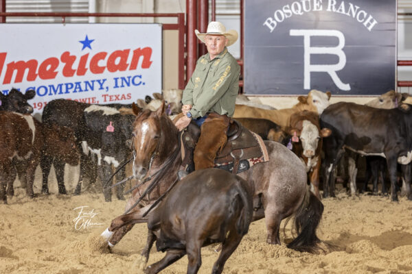 Open Derby Clint Allen on Dmac Diva, owned by David & Stacie McDavid